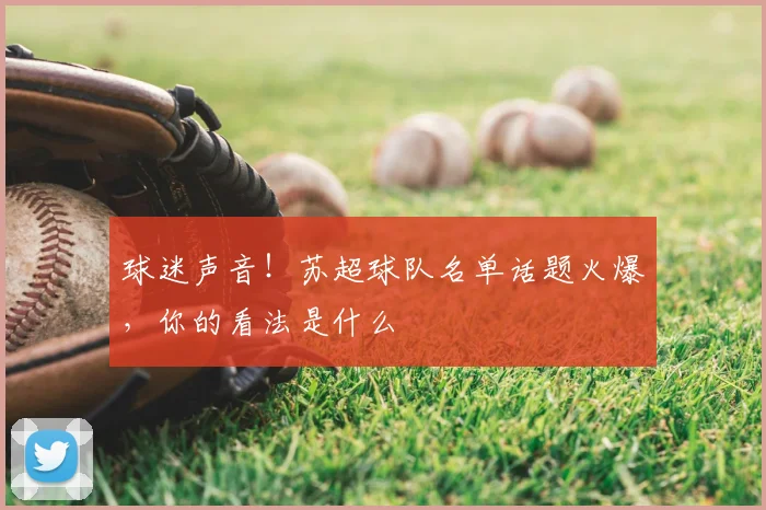 球迷声音!苏超球队名单话题火爆,你的看法是什么